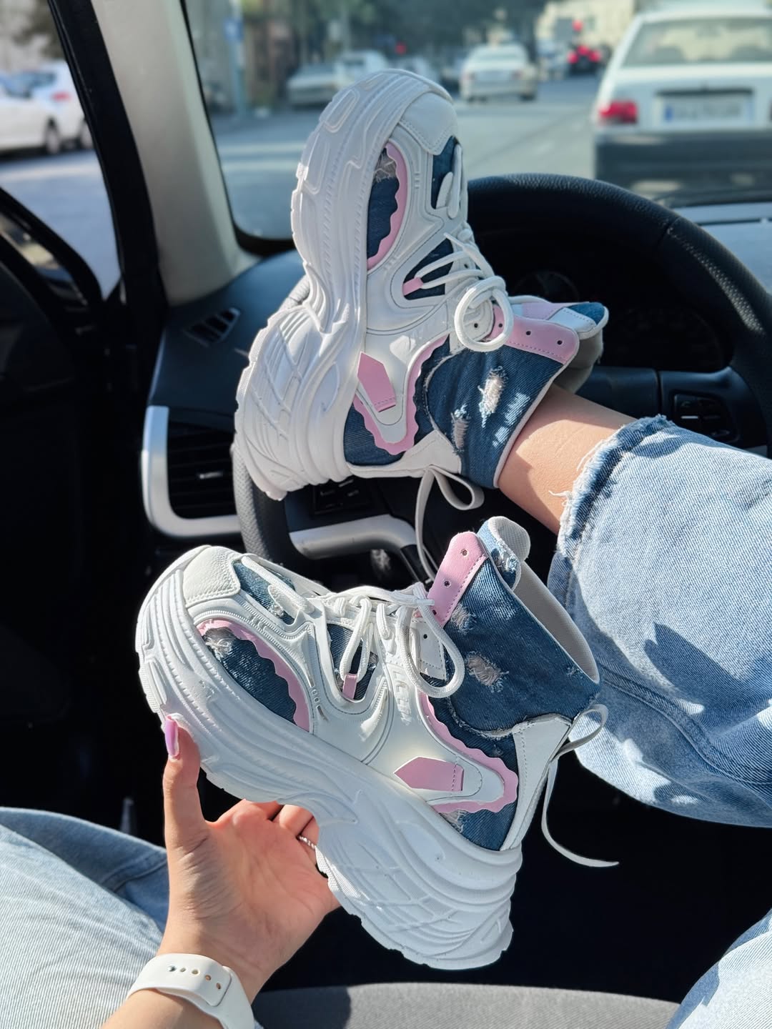 New High Top Platform Chunky Sneakers