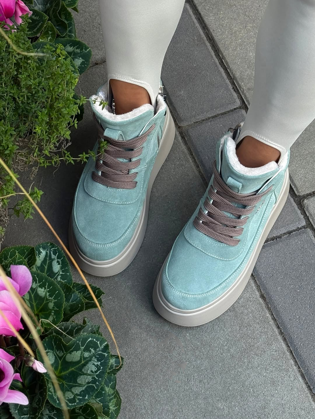 2025 Fashion New Casual Platform  Women  Ankle Shoes