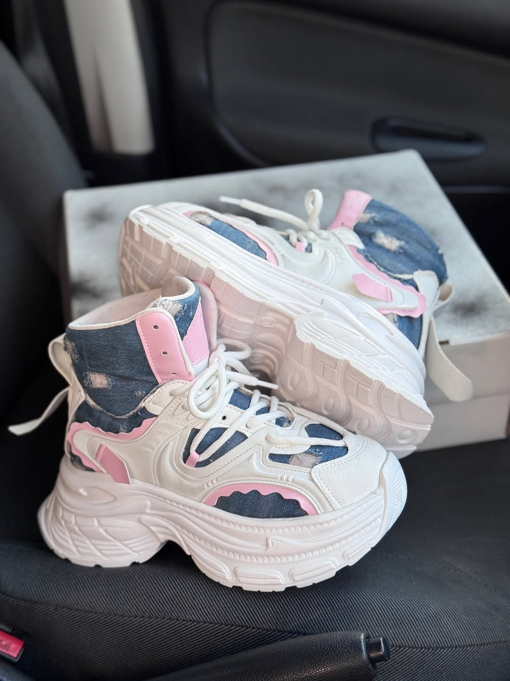 New High Top Platform Chunky Sneakers