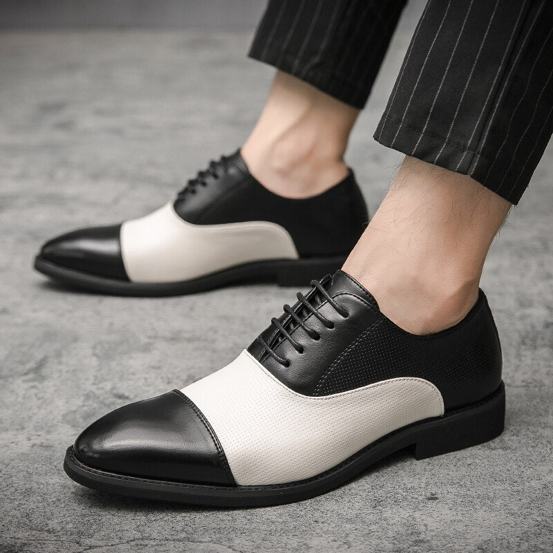Luxury New Stylish Leather Dress Shoes for Men