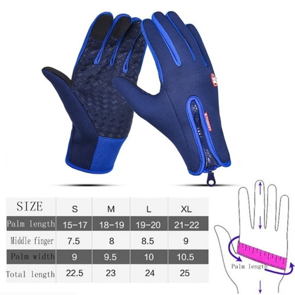 Touchscreen Riding Waterproof Gloves