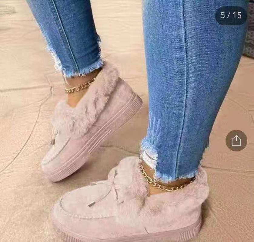 Women's Thick Warm Cotton Shoes