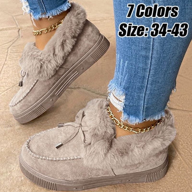 Women's Thick Warm Cotton Shoes