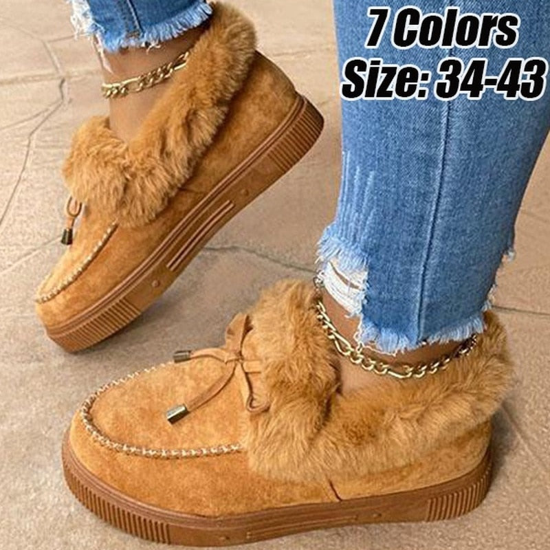 Women's Thick Warm Cotton Shoes