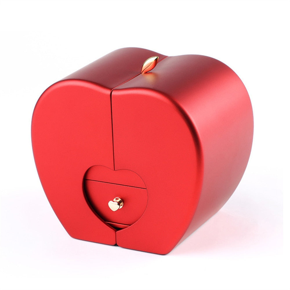 WHITE GOLD NECKLACE - WITH REAL ROSE - TO MY LOVE