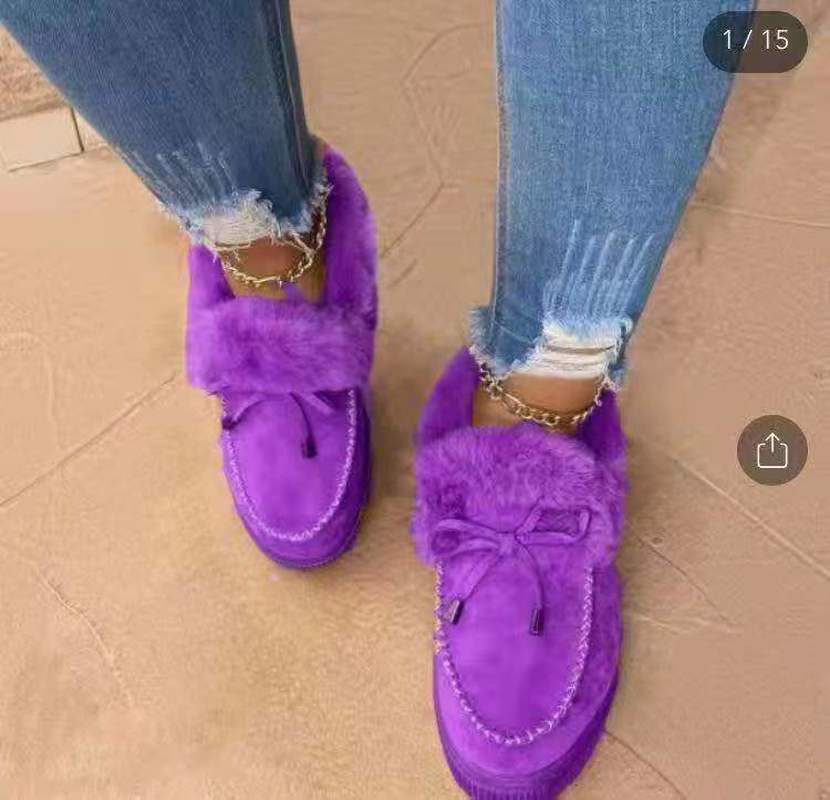 Women's Thick Warm Cotton Shoes