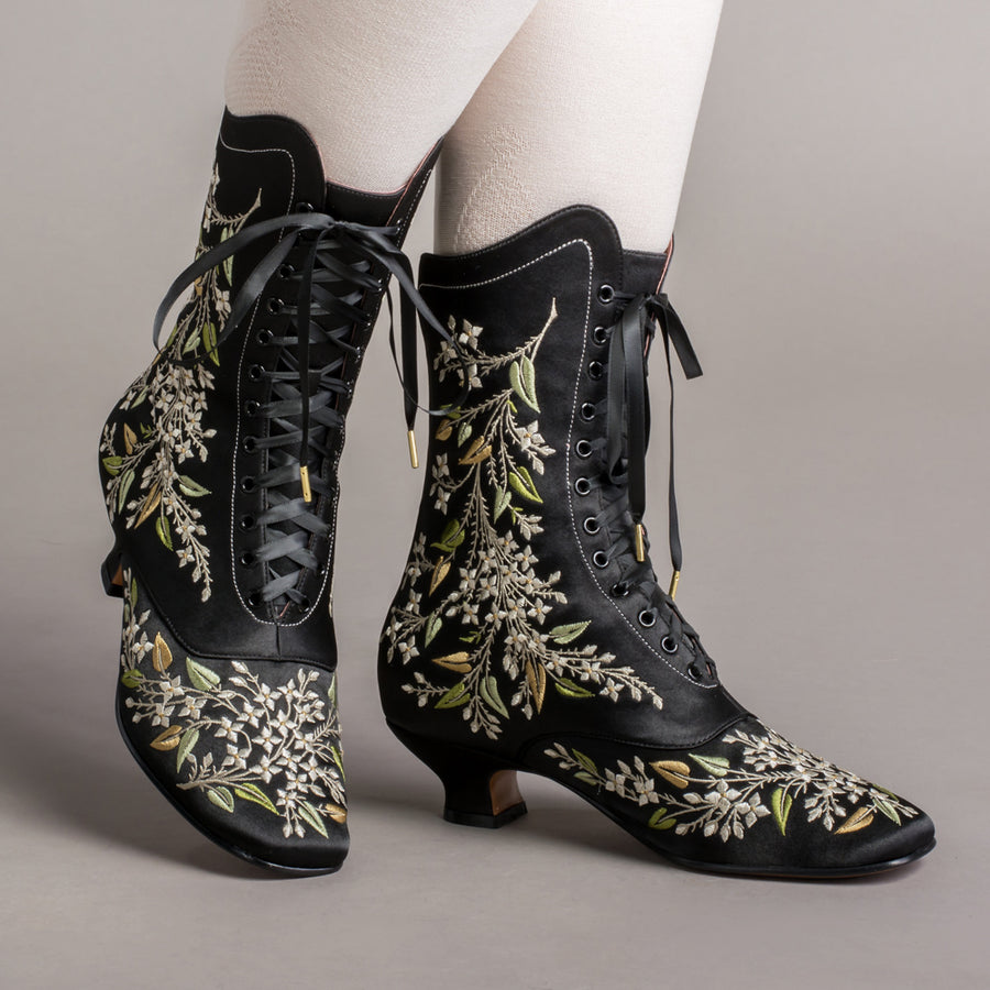 Flora Women's Embroidered Boots