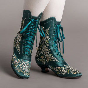 Flora Women's Embroidered Boots