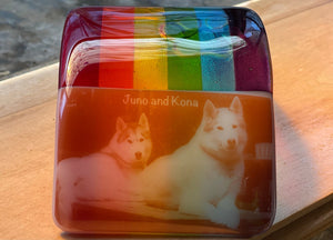 Pet Memorial Rainbow Bridge Personalized