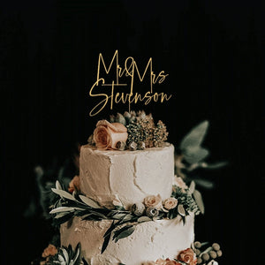Personalized Cake Topper