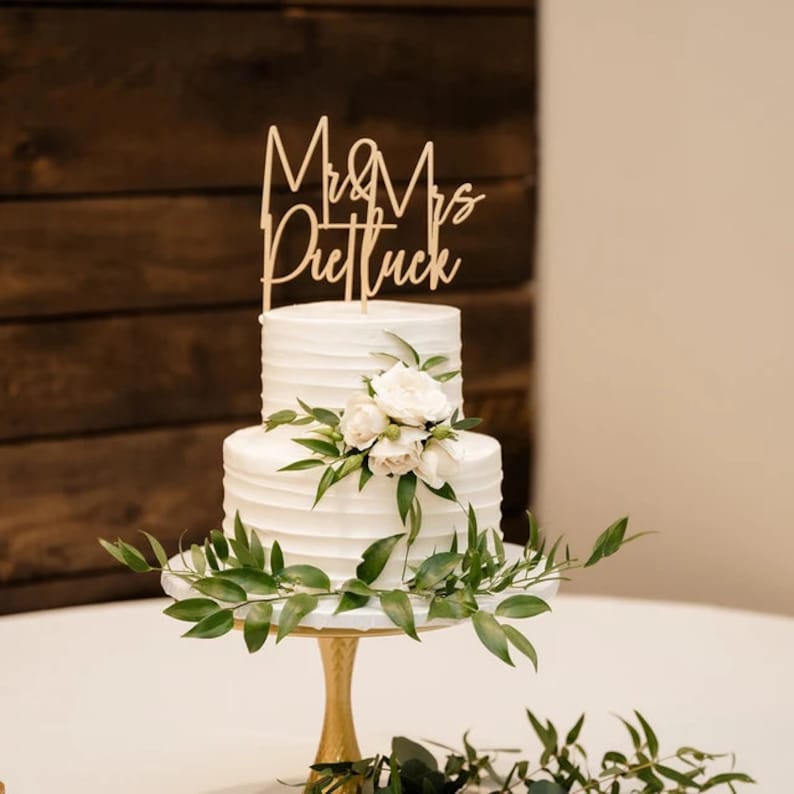 Personalized Cake Topper