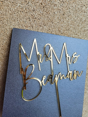 Personalized Cake Topper
