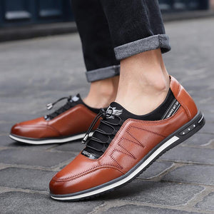Nowe, wysokiej jakości, modne, oddychające sznurowane buty 
