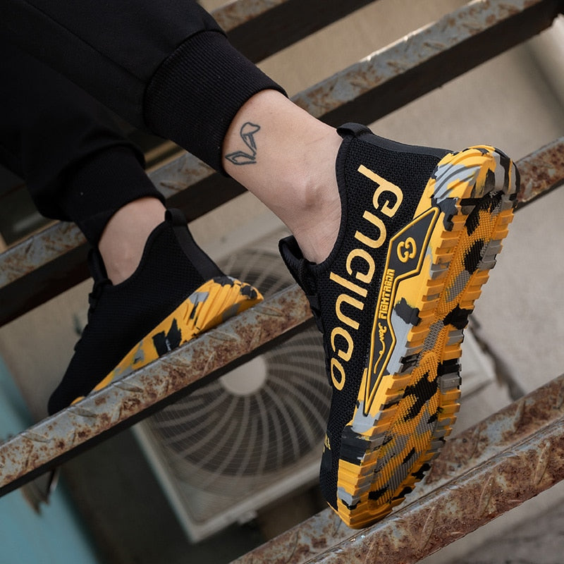 Lightweight Steel Toe indestructible Sneakers