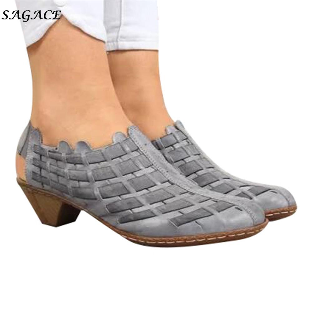 Women Casual Comfy Elastic Band Plus Size Shoes