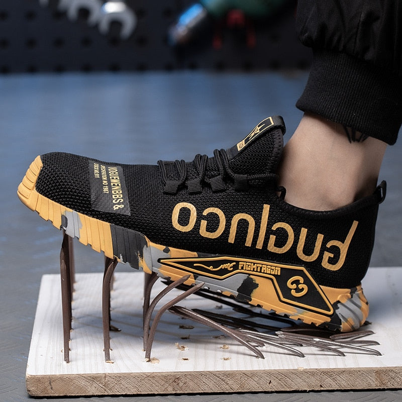 Lightweight Steel Toe indestructible Sneakers
