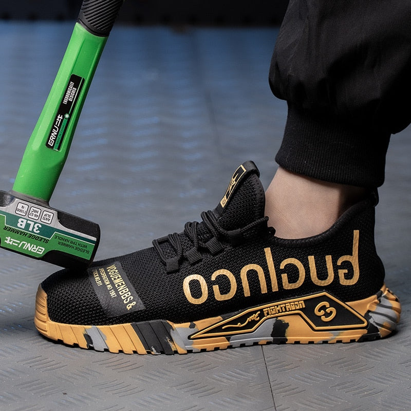 Lightweight Steel Toe indestructible Sneakers
