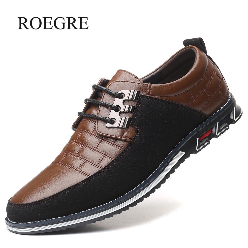 New Fashion Big Size Oxfords Leather Men's Shoes