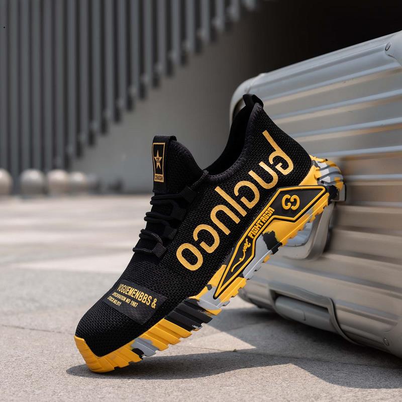 Lightweight Steel Toe indestructible Sneakers