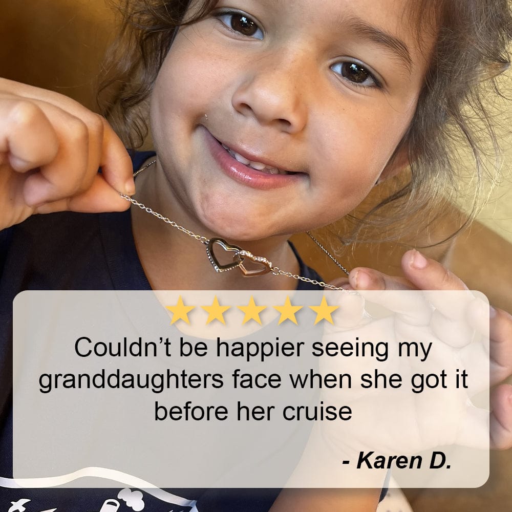 To My Granddaughter - Personalized Beautiful Gift Set