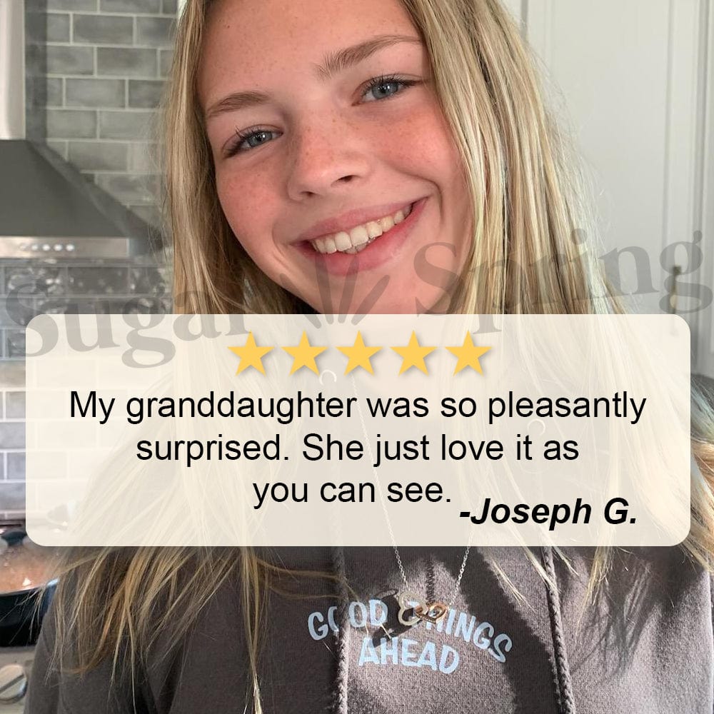 To My Granddaughter - Personalized Beautiful Gift Set